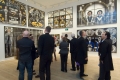 Gilbert & George, Exhibition view at Tate Modern, Retrospective, 2007 