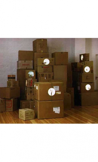 „Life inside storage“, solo exhibition by Mathilde Ter Heijne at Arndt & Partner, Berlin (1998) 