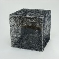 Chiharu Shiota, Zustand des Seins (Fotoapparat) / State of Being (Camera) , 2012, Acrylic box, camera, black thread, 30 x 30 x 30 cm | 11.81 x 11.81 x 11.81 in, # SHIO0017 