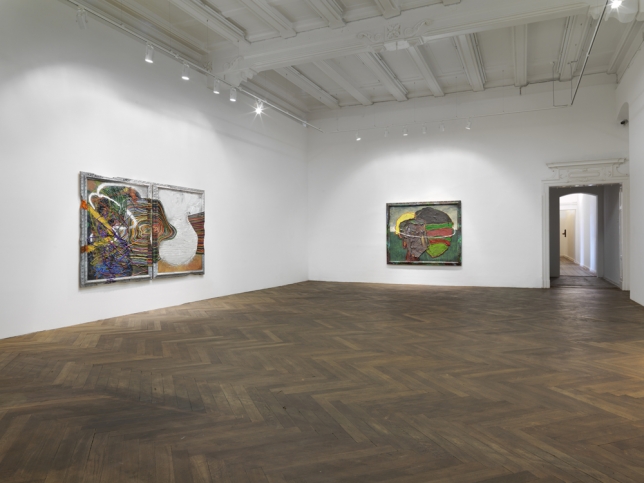 Installation view | Jigger Cruz - Subtraction Paradise | ARNDT Berlin | 2015 