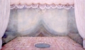 Hiroshi Sugito, The Fountain Room, 2002, acrylic and pigmnent on canvas, 229 x 389 cm | 90.15 x 153.14 in 
