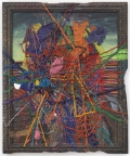 Jigger Cruz, Utopian Bathos, 2015,  Oil on canvas and wood,  172 × 141 cm 