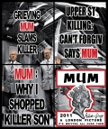 Gilbert & George, MUM, From: London Pictures, 2011, 4 panels , 151 x 127 cm | 59.45 x 50 in, # GILB0133 