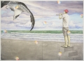 Agus Suwage, Cakravala Dwipantara, 2014, Gouache and watercolor on paper, 150 x 210 cm, SUWA0171 