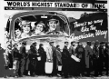 Vik Muniz, Bread line during the Louisville flood, Kentucky, 1937, After Margaret Bourke-White, from the series: Pictures of Paper, 2008, Digital Gelatin Silver print (Silver Gelatin LE), 48 x 66 in, Edition: 5 of 10 + 5 AP 