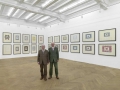 Gilbert & George, THE URETHRA POSTCARD ART at ARNDT Berlin , 2011 