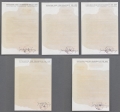 Joseph Beuys, Fettbriefe, 1973, 5 sheets of letter paper, each 29,7 x 21 cm | 11.69 x 8.27 in 