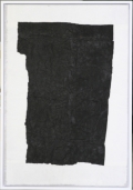 Yang Jiechang, 100 Layers of Ink, 1989-1990, Ink on Xuan paper and gauze, 190 × 130 cm, YANG0026 