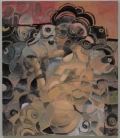 Anton Henning, Pin-up No. 153 (AH 2010-020), 2010, Öl auf Leinwand | oil on canvas 140 cm x 120,3 cm, Gerahmt | framed: 158,5 x 138,5 x 5,5 cm | 62.4 x 54.53 x 2.17 in, HENN0348 